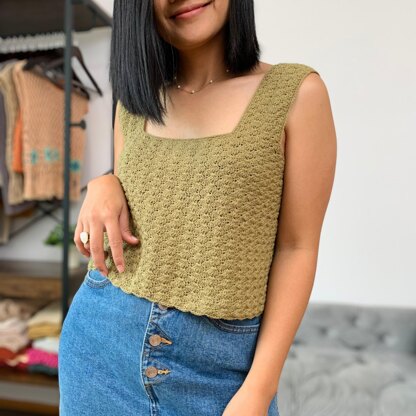 Shell Stitch Top Crochet pattern by KnitcroAddict