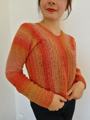 CALL FOR TESTERS: @yarns_design is looking for crochets to test a new  pullover pattern, the Alba Lace Sweater. Swipe for more details and