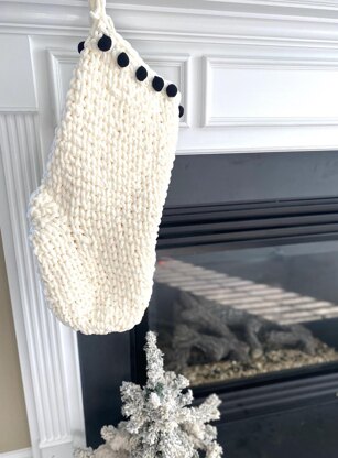 Chunky Christmas Stocking