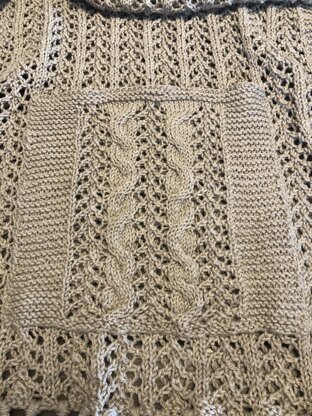 Lacy Pocket Shawl