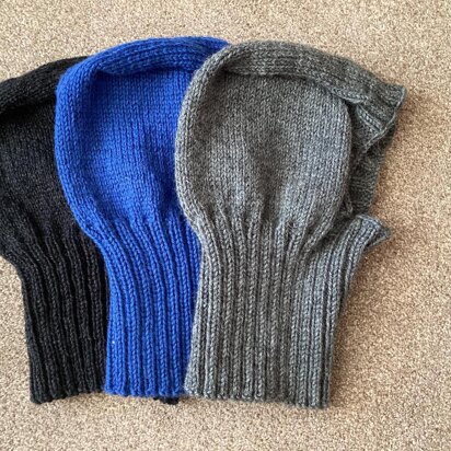 The School Days Balaclava pattern - knitting pattern