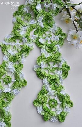 Spring Fling Scarf Crochet