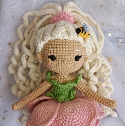 Peonia the Peony Doll