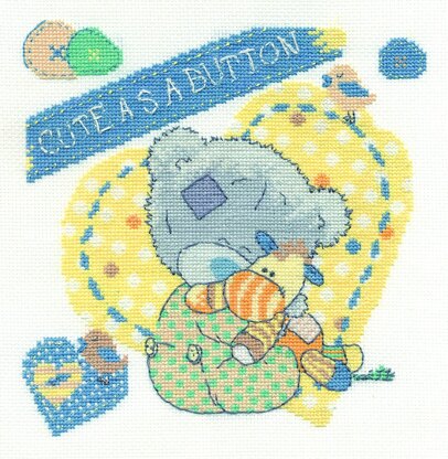 DMC Cute as a Button Cross Stitch Kit