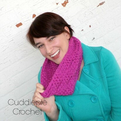 Chunky Checker Cowl