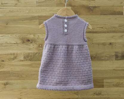 P153 Picot Edge Tunic Dress