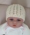 Babies lace stitch beanie - Lainey