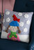 Snowy Day Pillow in Red Heart Super Saver Economy Solids - LW4677 - Downloadable PDF
