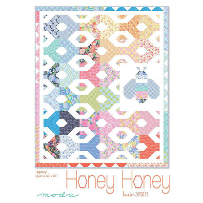 Moda Fabrics Honey-Honey Quilt - Downloadable PDF