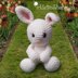 Plush Crochet Pattern - Bunny - pdf Digital download - UK Terminology