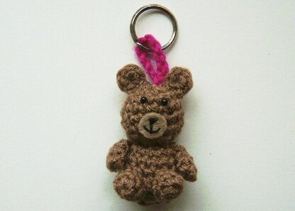 Bea the Bear key chain