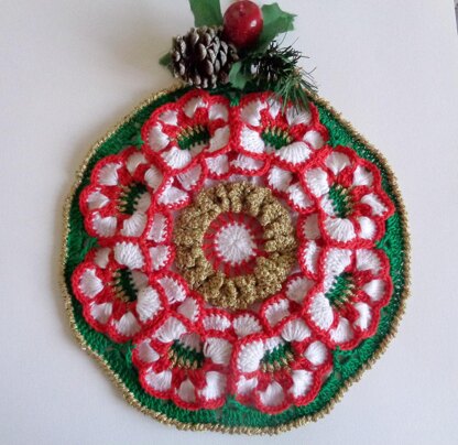 Christmas Garden Pot Holder