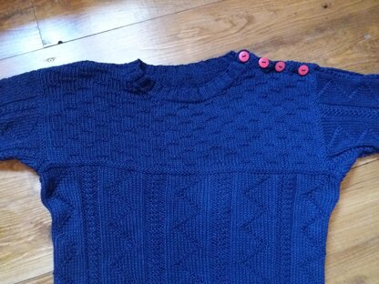 MARTINA, cotton jumper for the bairns