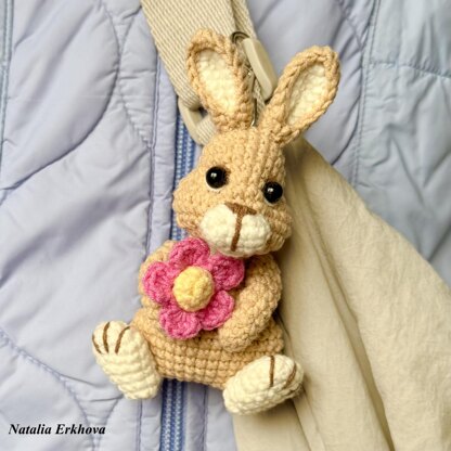 Bunny Keychain/Bag Charm