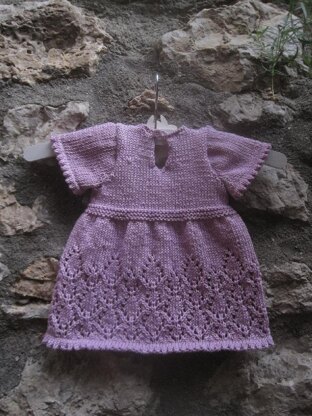 Baby Olivia Dress Knitting pattern by Suzie Sparkles | Knitting ...