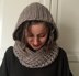 Crochet Hooded Cowl Scarf Pattern: Foxy Hooded Cowl