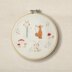 DMC Woodland Friends Monogram Cross Stitch Kit - 15.7cm