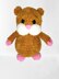 Toys hamster plush pattern, cute crochet pattern
