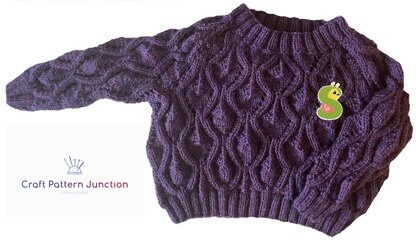 Leaf Lace Children's Jumper