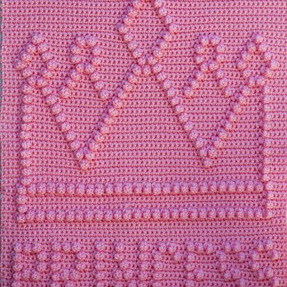 Princess Crown Baby Blanket