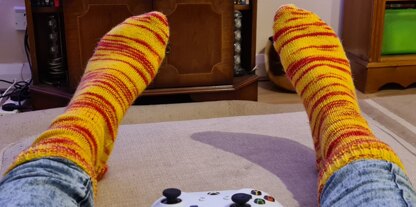 Paintbox yarn socks