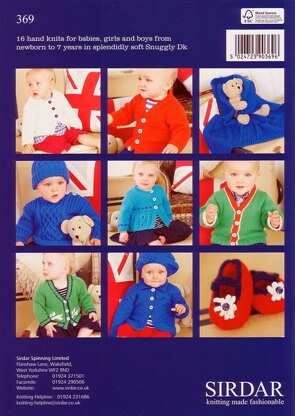 Little Brits in Spiffing Knits by Sirdar - 369