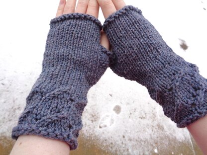 Bluebell Fingerless Gloves