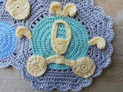 Cinderella carriage blanket