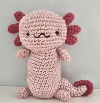 Axolotl Crochet Pattern