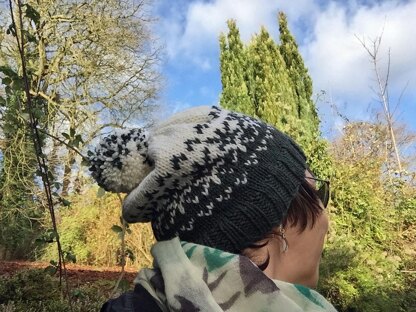 Woolly Snowflakes Hat