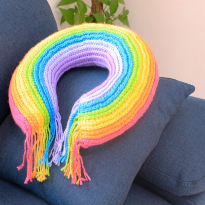 Rainbow Travel Pillow