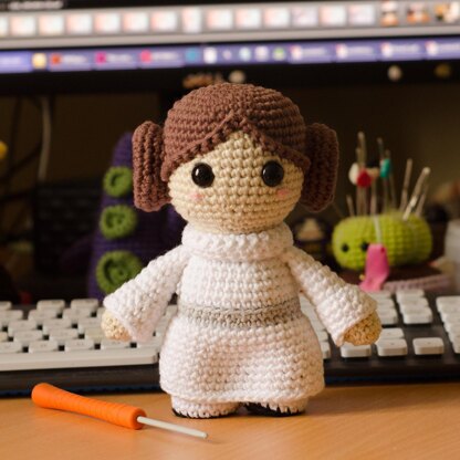 Princess Leia Star Wars Amigurumi