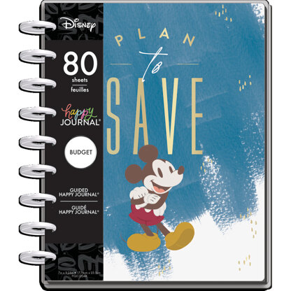 The Happy Planner Disney © Plan to Save Classic Budget Guided Journal