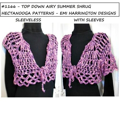 1166-Top Down Airy Shrug