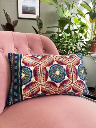 Majorelle Cushion Cover & Project Pouch