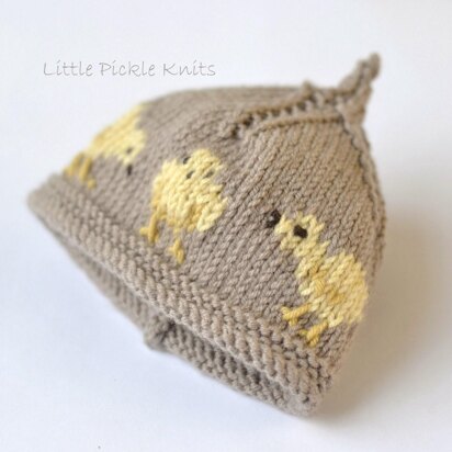 Little Pickle Knits Little Chick Beanie PDF