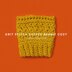 Grit Stitch Coffee Beanie Cozy