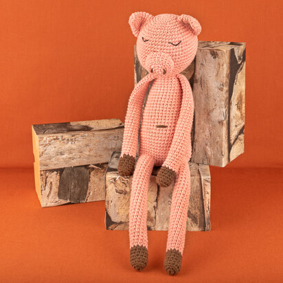 Patty Pig in Yarn and Colors Baby Fabulous - YAC100128 - Downloadable PDF
