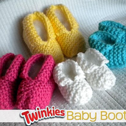 Twinkies Baby Booties