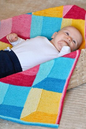 Attic Windows Baby Blanket