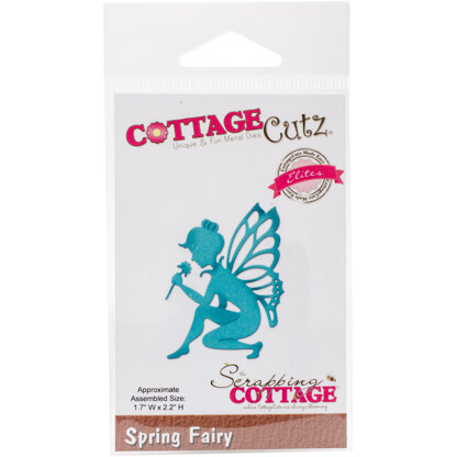 CottageCutz Elites Die - Spring Fairy, 1.7"X2.2"