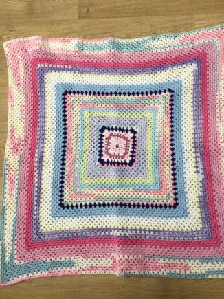Crochet girls blanket #5