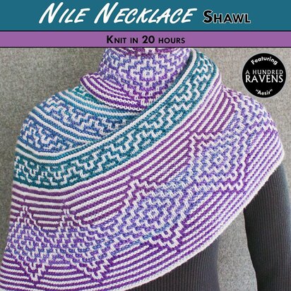 Nile Necklace - knitting pattern