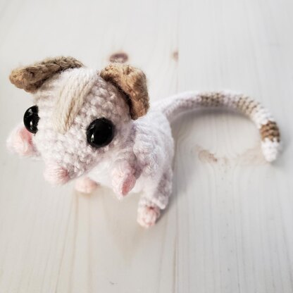 Sassy the Sugar Glider Amigurumi