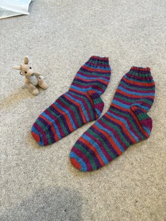 Vintage Tinsel Socks for my Neighbour #2