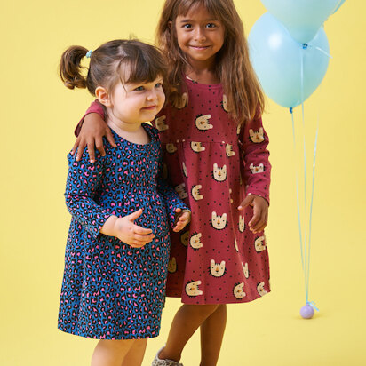 Poppy & Jazz Pansy Dress - Paper Pattern, Size Newborn - 6 years