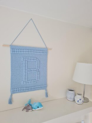 Letter B Wallhanging