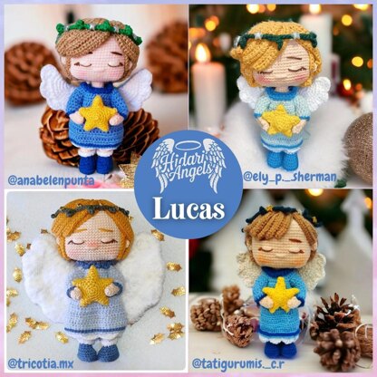 LITTLE ANGEL LUCAS amigurumi