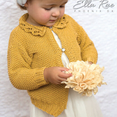 Ester Jacket in Ella Rae Phoenix DK - ER19-03