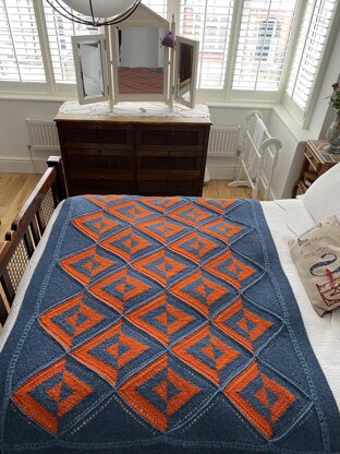 Funky Patchwork Afghan